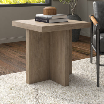 Elna 22" Wide Square Side Table