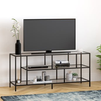 Winthrop TV Stand with Glass Shelves for TV's up to 60"