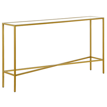 Henley 55'' Wide Console Table with Glass Top