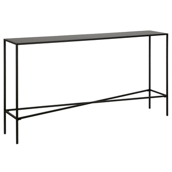 Henley 55'' Wide Console Table with Metal Top