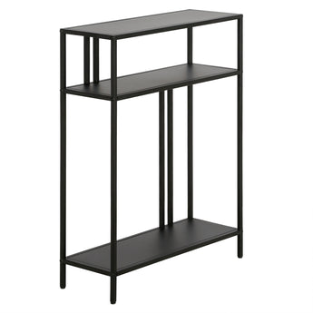 Cortland 22'' Wide Console Table with Metal Shelves