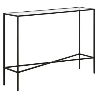 Henley 42'' Wide Console Table with Glass Top