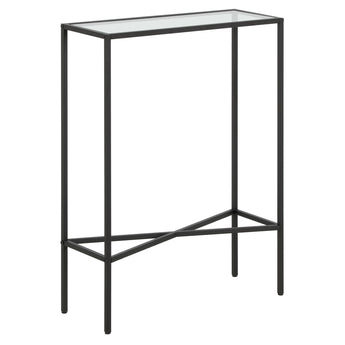 Henley 22'' Wide Console Table with Glass Top