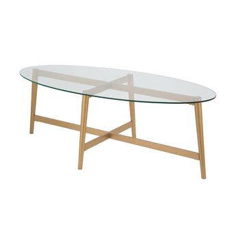 Olson 50'' Oval Wide Coffee Table