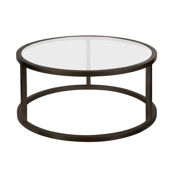 Parker 35'' Wide Round Coffee Table