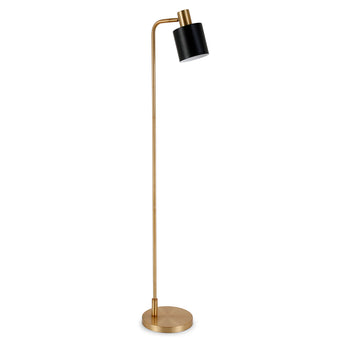 Thew 65" Tall Floor Lamp with Metal Shade