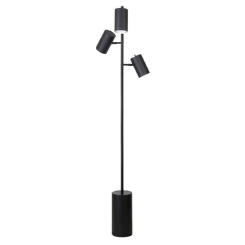 Dorset 3-Light Tree Floor Lamp with Metal Shades