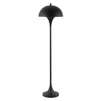 Vega 61" Tall Floor Lamp with Metal Shade