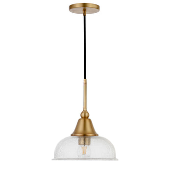 Magnolia 10.75" Wide Pendant with Glass Shade