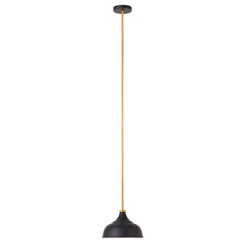 Mackenzie 10.75" Wide Pendant with Metal Shade