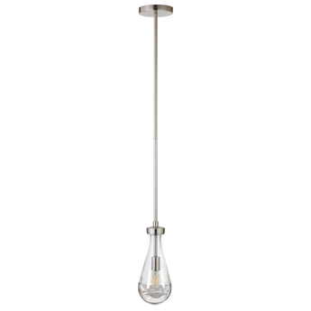 Twyla 5" Wide Pendant with Glass Shade