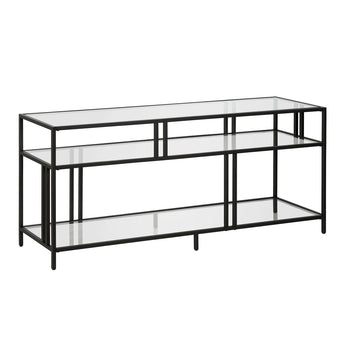 Cortland TV Stand with Glass Shelves for TV's up to 60"