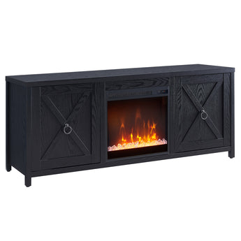 Granger TV Stand with Crystal Fireplace for TV's up to 65"