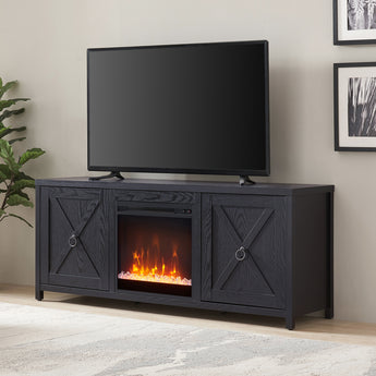 Granger TV Stand with Crystal Fireplace for TV's up to 65"