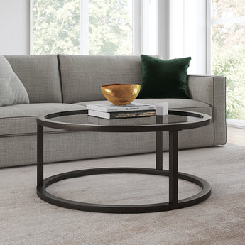 Parker 35'' Wide Round Coffee Table