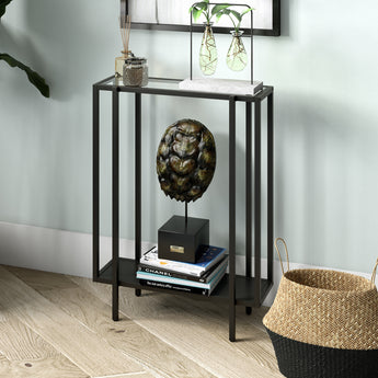 Vireo 22'' Wide Console Table with Metal Shelf